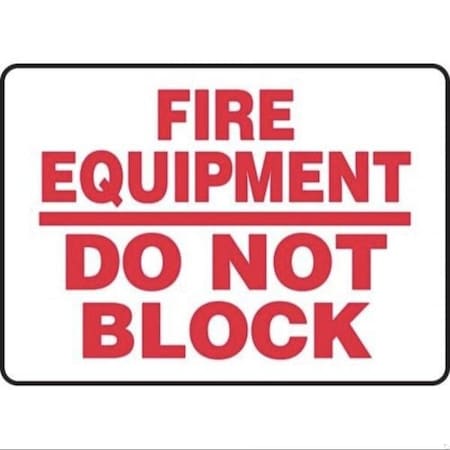 Accuform SAFETY SIGN FIRE EXTINGUISHER DOWN MFXG580XP MFXG580XP
